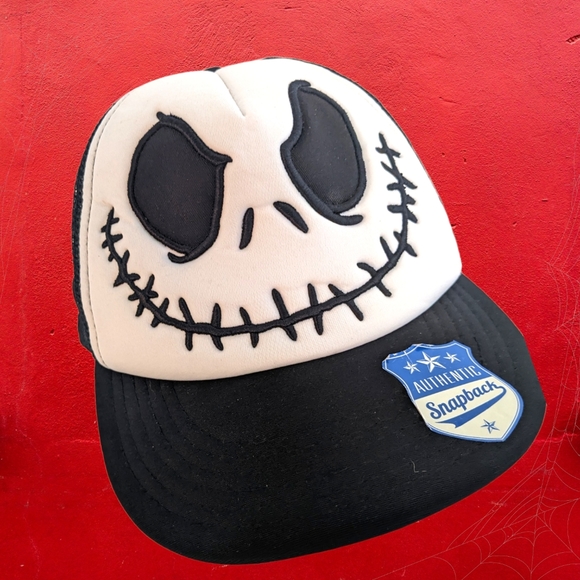 Nightmare before Christmas Jack skeleton collectors hat With Tags - Picture 4 of 4